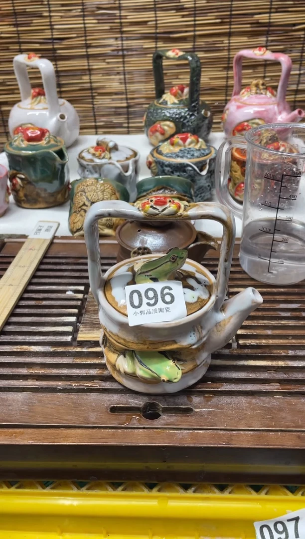 【闪购商品】杯096精美粗陶手工柴烧
