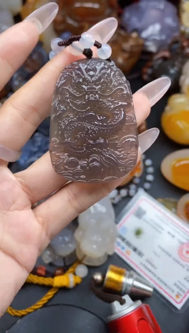 【闪购商品】玛瑙/玉髓颈饰未镶嵌ll