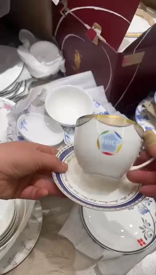 骨瓷杯碟隆达骨瓷