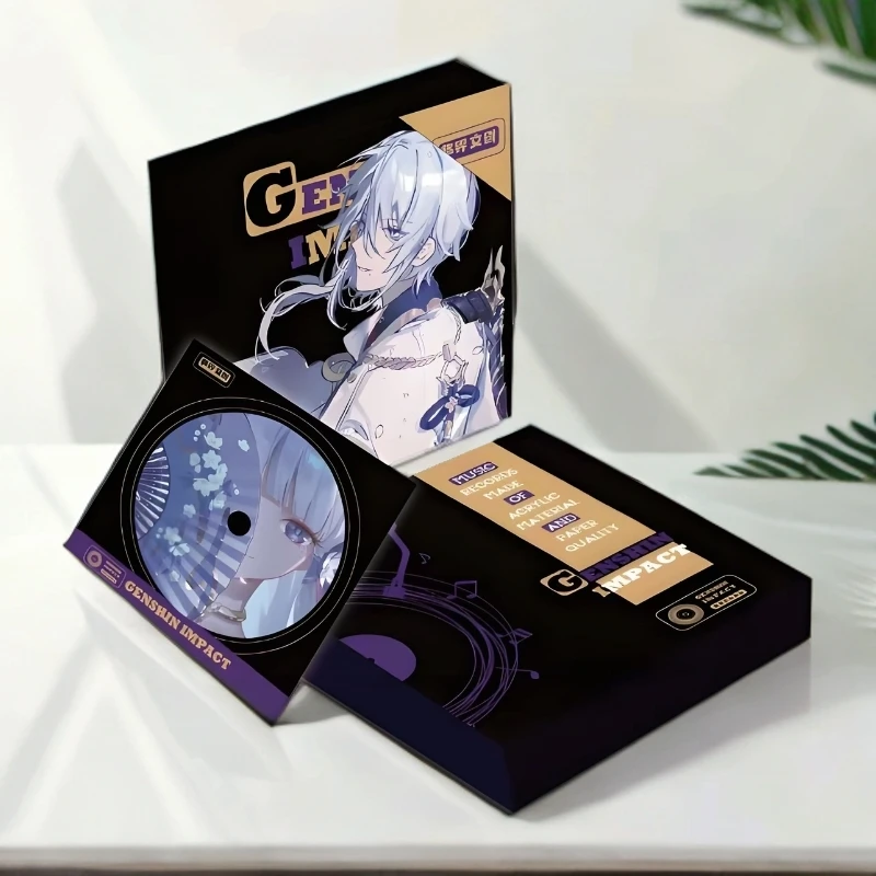 【音盘叠叠】格界原神音盘圆形铯纸 二次元拆卡收藏卡卡牌潮玩