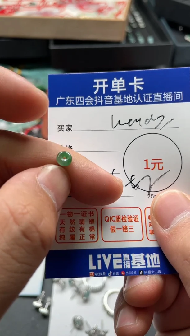 【闪购商品】翡翠颈饰未镶嵌挂件