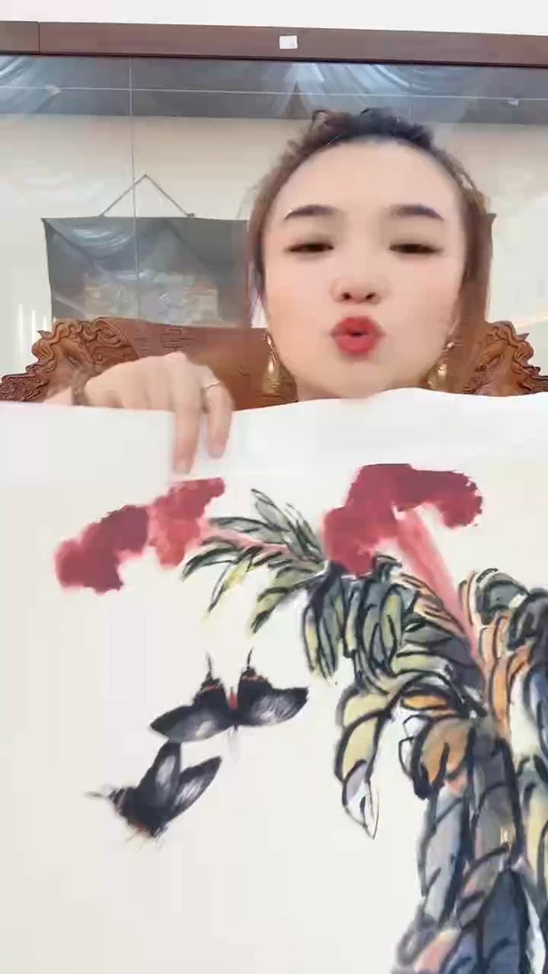 书法6-30-10齐老师1.5平尺板画作品