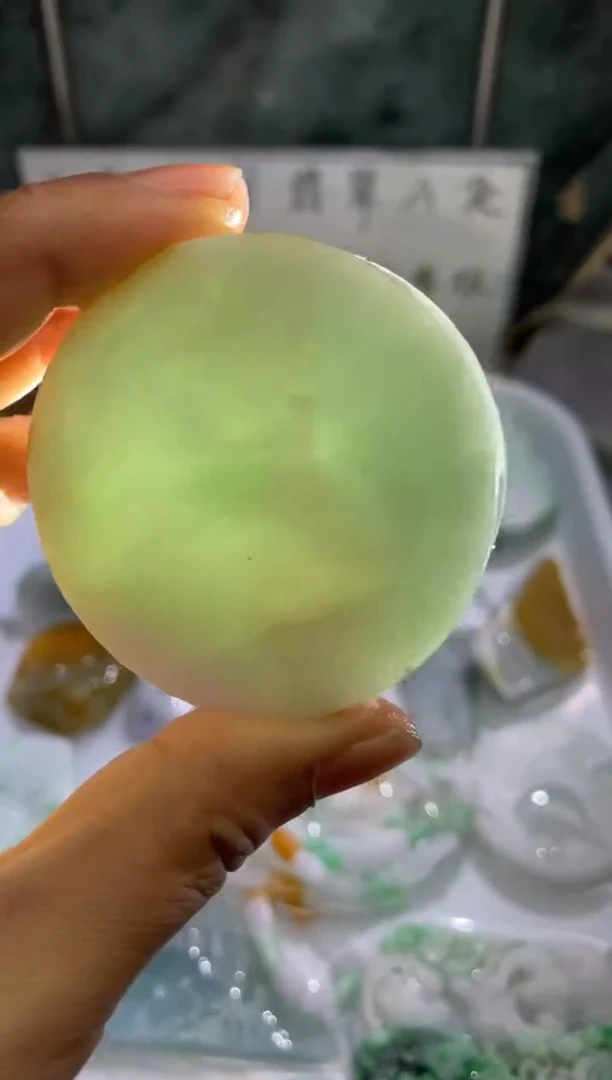 未镶嵌挂件翡翠天然缅甸翡翠A货