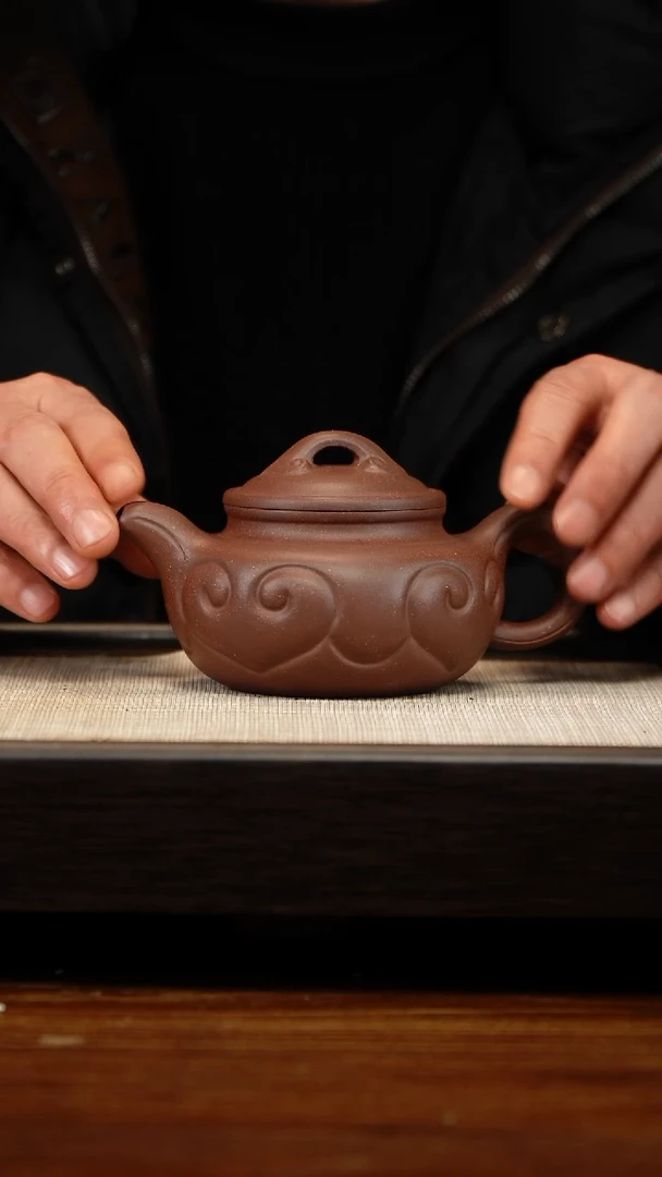 茶壶紫砂仿古如意
