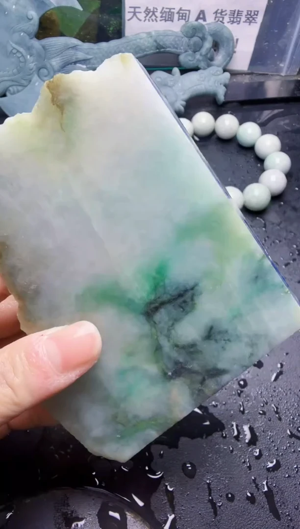 未镶嵌挂件翡翠天然翡翠079