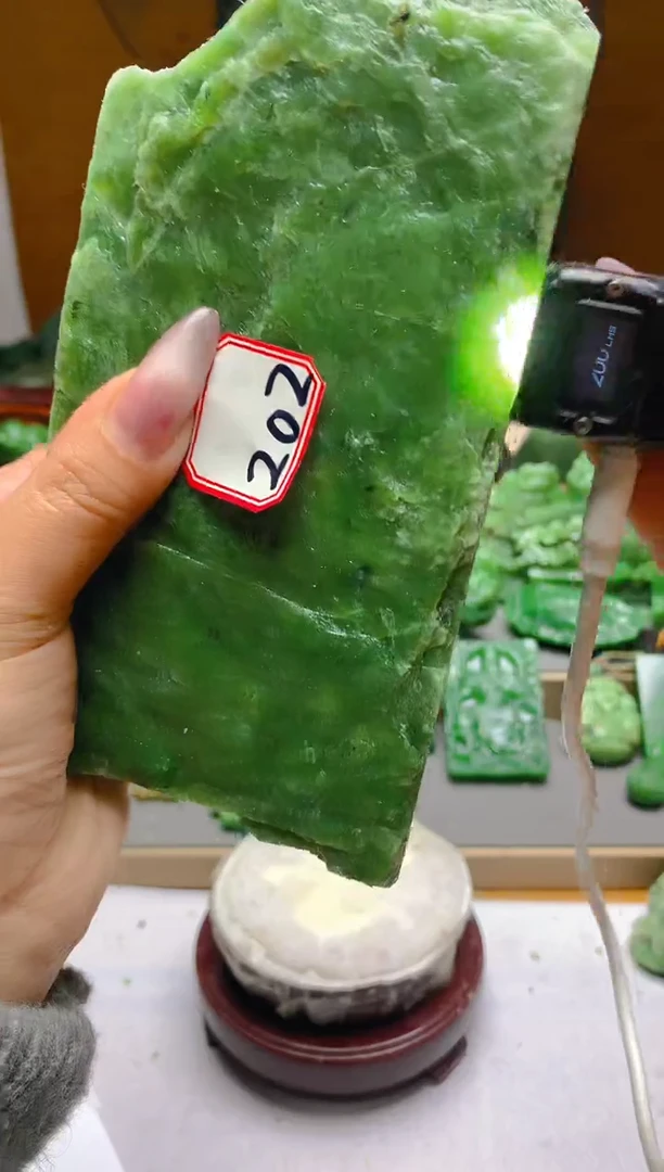 【闪购商品】和田玉（碧玉）珠宝半成品未镶嵌1