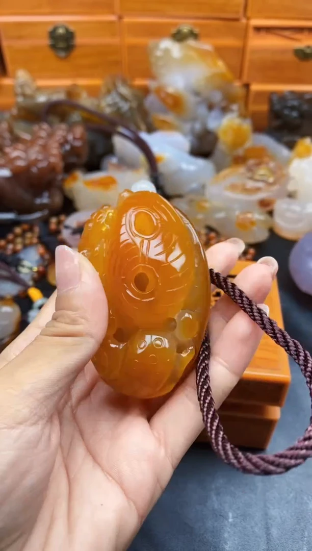 未镶嵌挂件玛瑙/玉髓男*哥ll