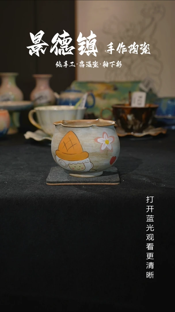 原创景德镇手工高温陶瓷739