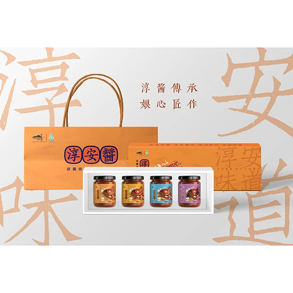 【千岛农品】 娘心淳安酱礼盒 200g*4