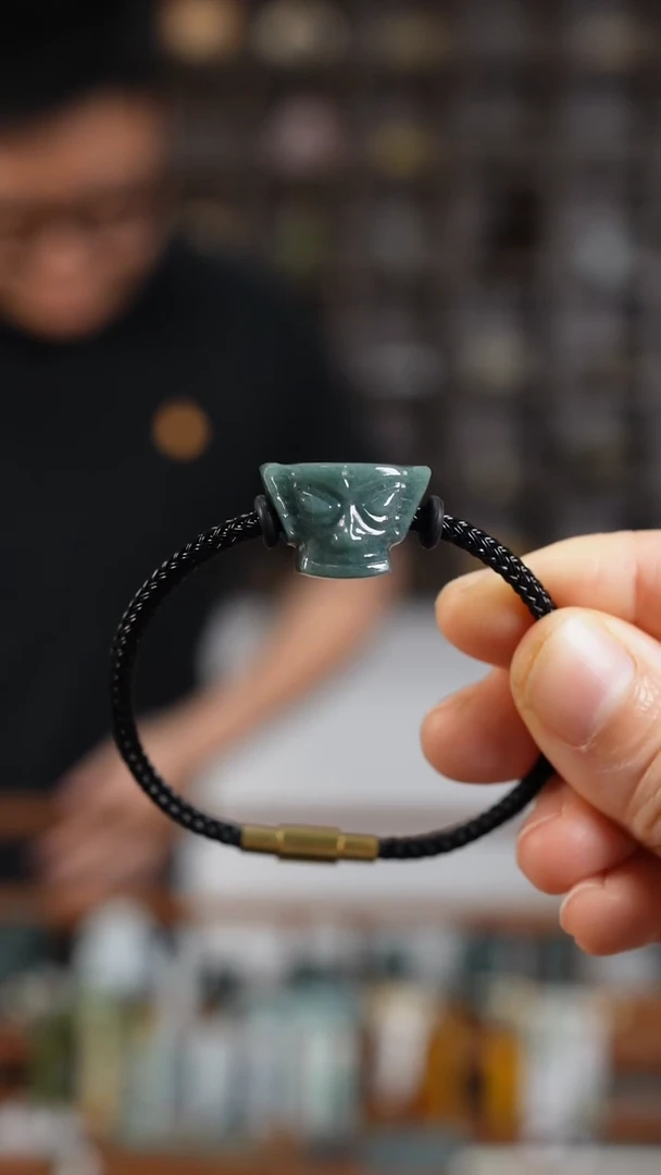 未镶嵌手绳翡翠翡翠手绳-三星堆