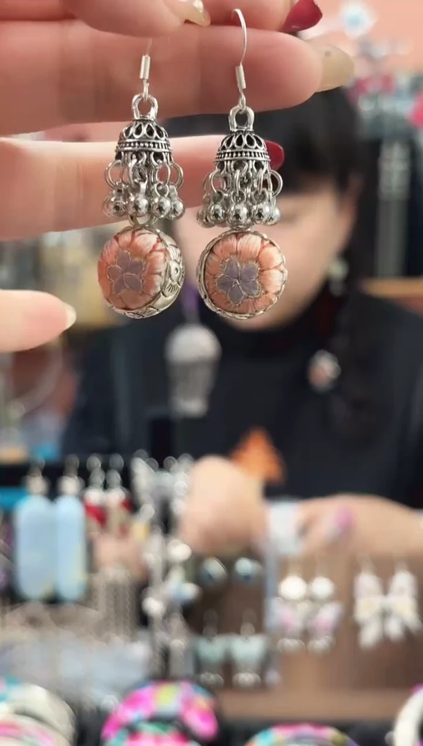 织绣艺枝独绣手工饰品58