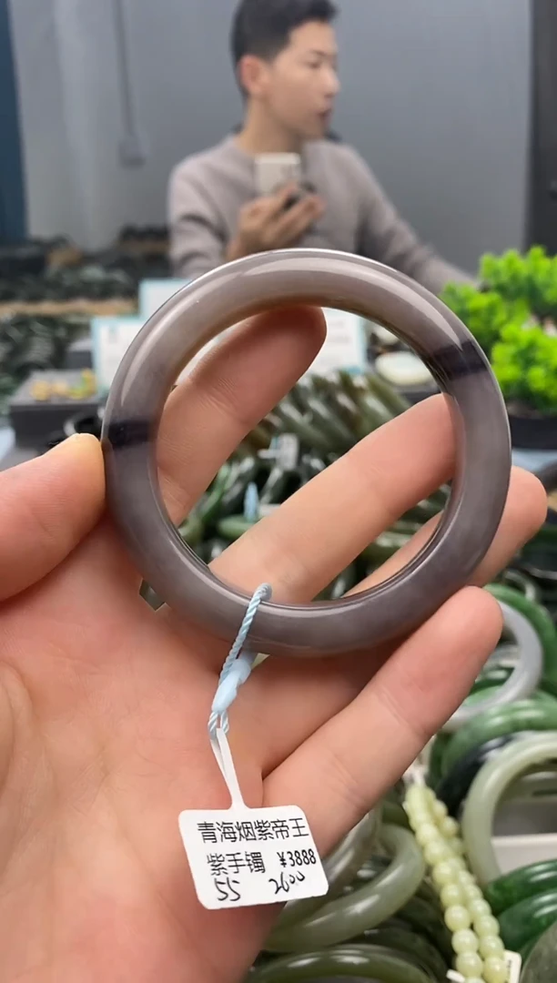 未镶嵌手镯和田玉55.2