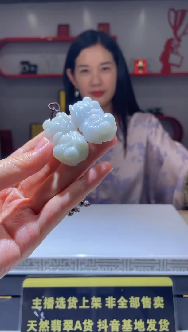 【闪购商品】翡翠颈饰未镶嵌天然A货翡翠