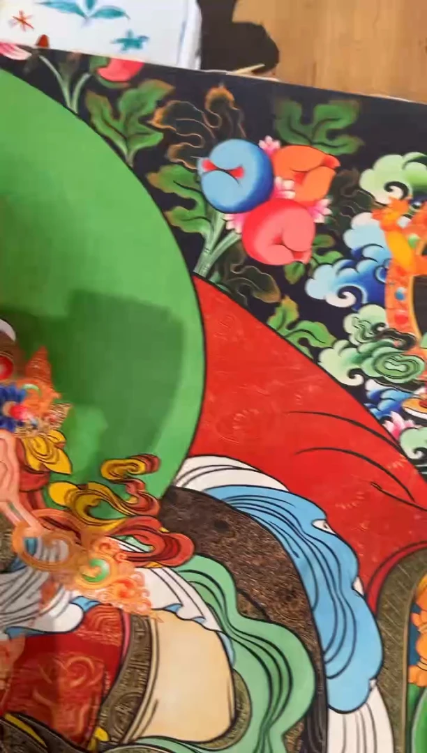 卷轴画卷轴画奥奥的唐卡