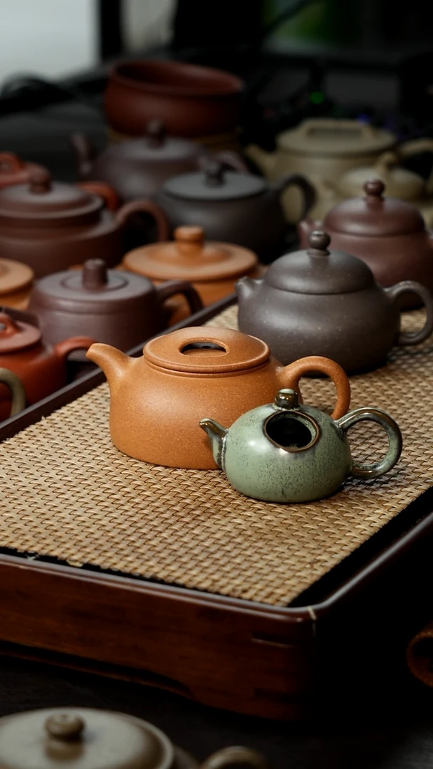 【闪购商品】紫砂茶壶小牛盖紫砂壶老黄段