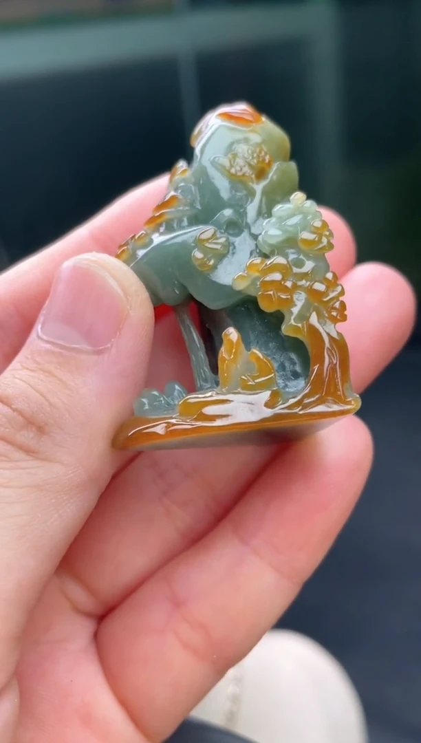 未镶嵌把件翡翠壹**漂25.......