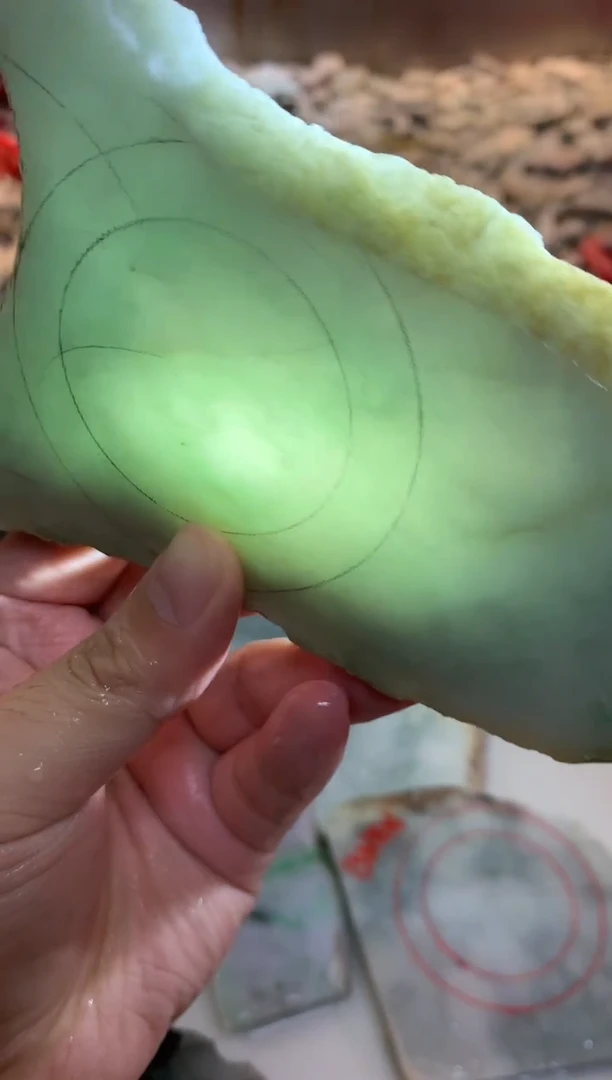 裸石翡翠0东0翡翠珠宝358