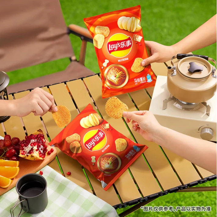 乐事韩式泡菜味薯片70g/袋