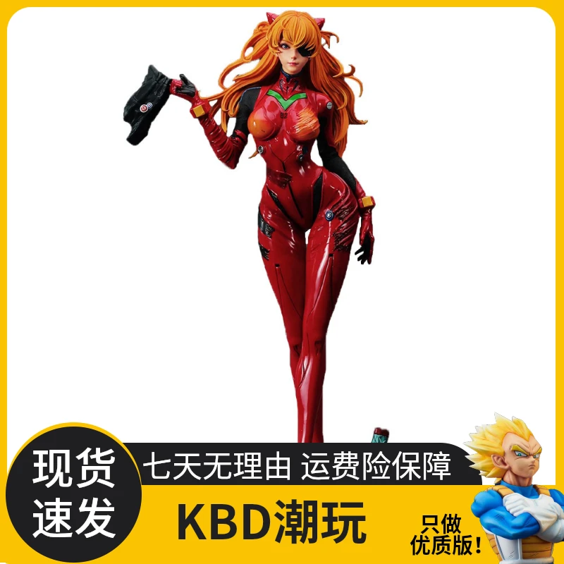【现货】新世纪福音战士EVA优化款 机甲 明日香雕像手办 GK
