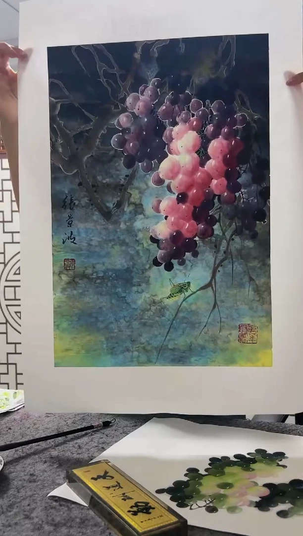 国画张景波国画作品
