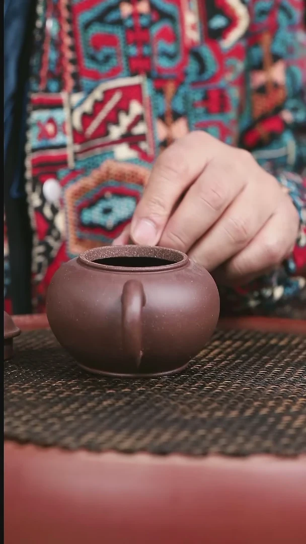 【闪购商品】紫砂高砂老紫泥7号水平200CC