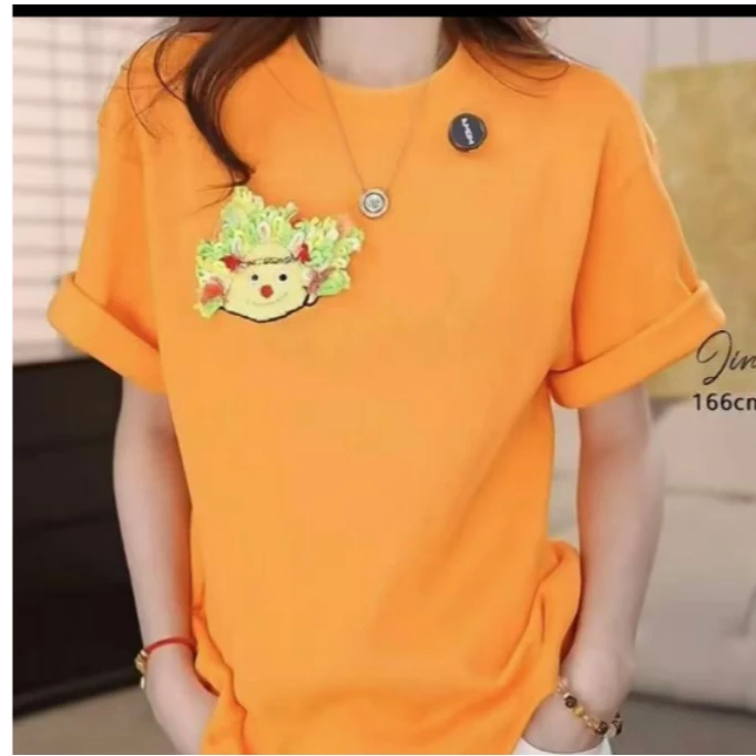 春夏女装新款圆领T恤530088