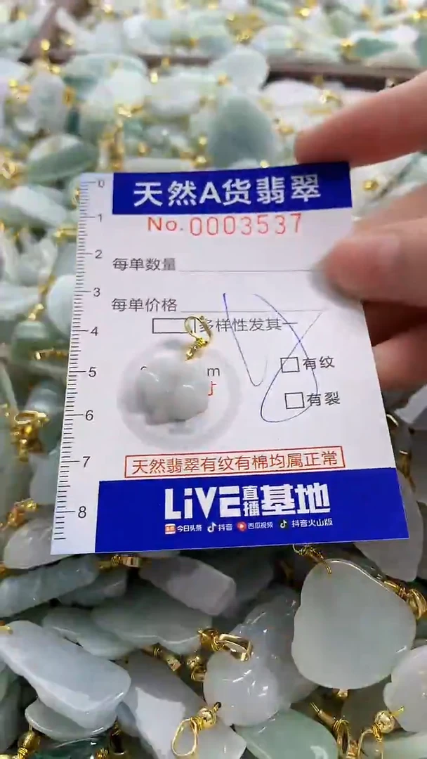 颈饰未镶嵌翡翠天然A货翡翠