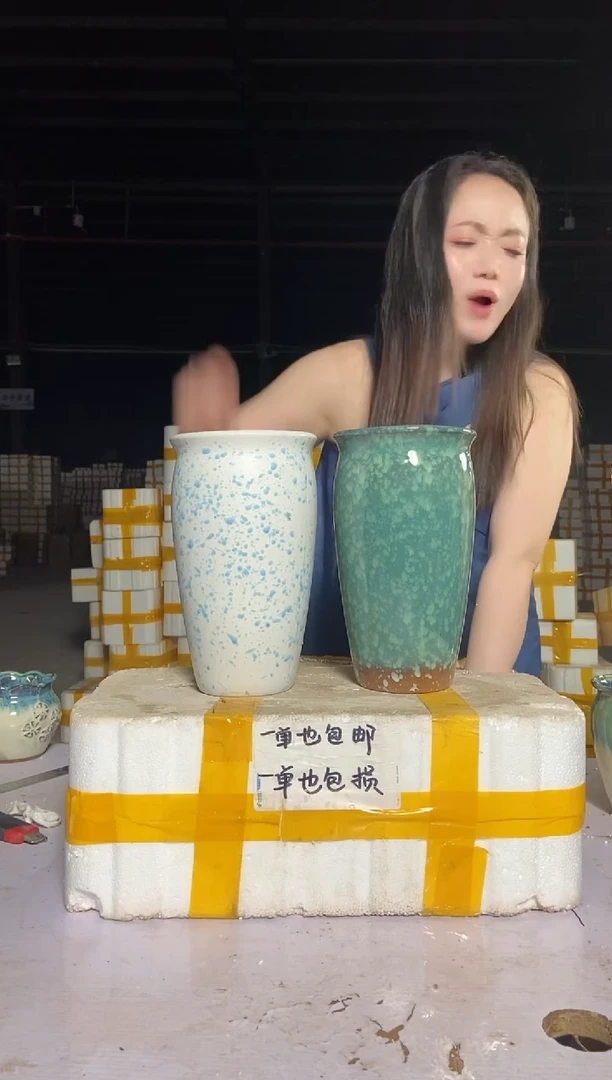 宜兴紫砂粗陶花盆15/26
