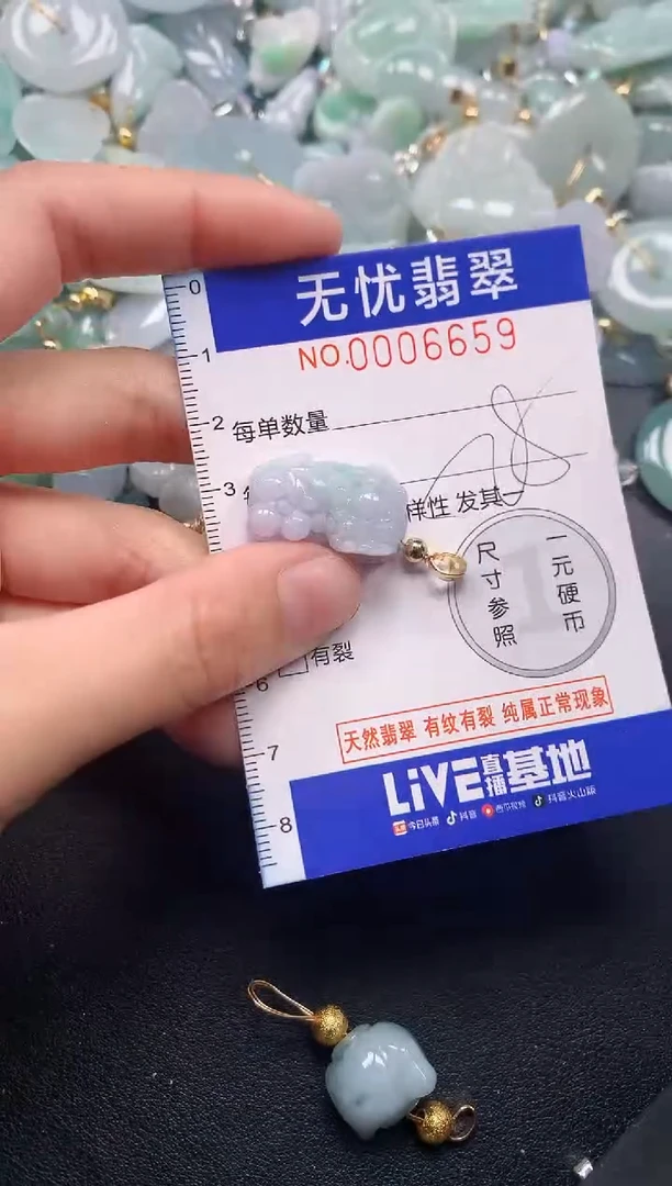颈饰未镶嵌翡翠6659