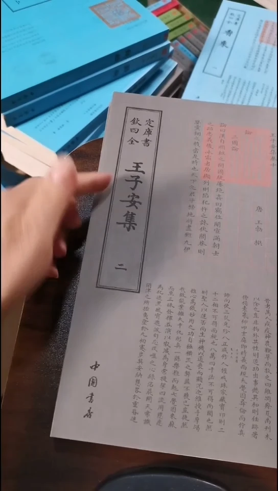 瑕疵四库王子安集  全2册