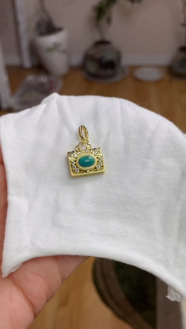 【闪购商品】绿松石珠宝奇石合金23