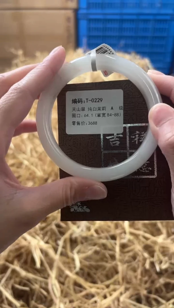 未镶嵌手镯石英质玉T-0229