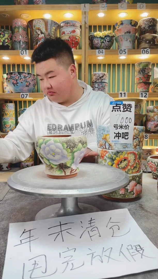 【闪购商品】瓷片默认微瑕一物一拍0116-067