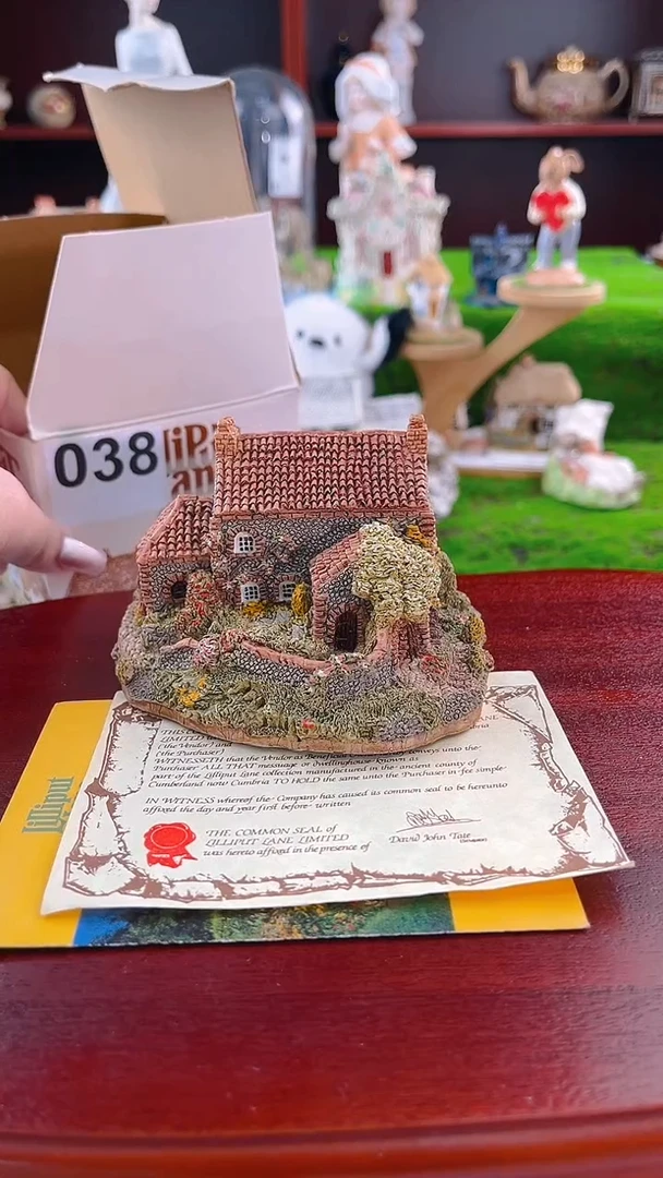 【闪购商品】紫砂茶宠中古小房子038