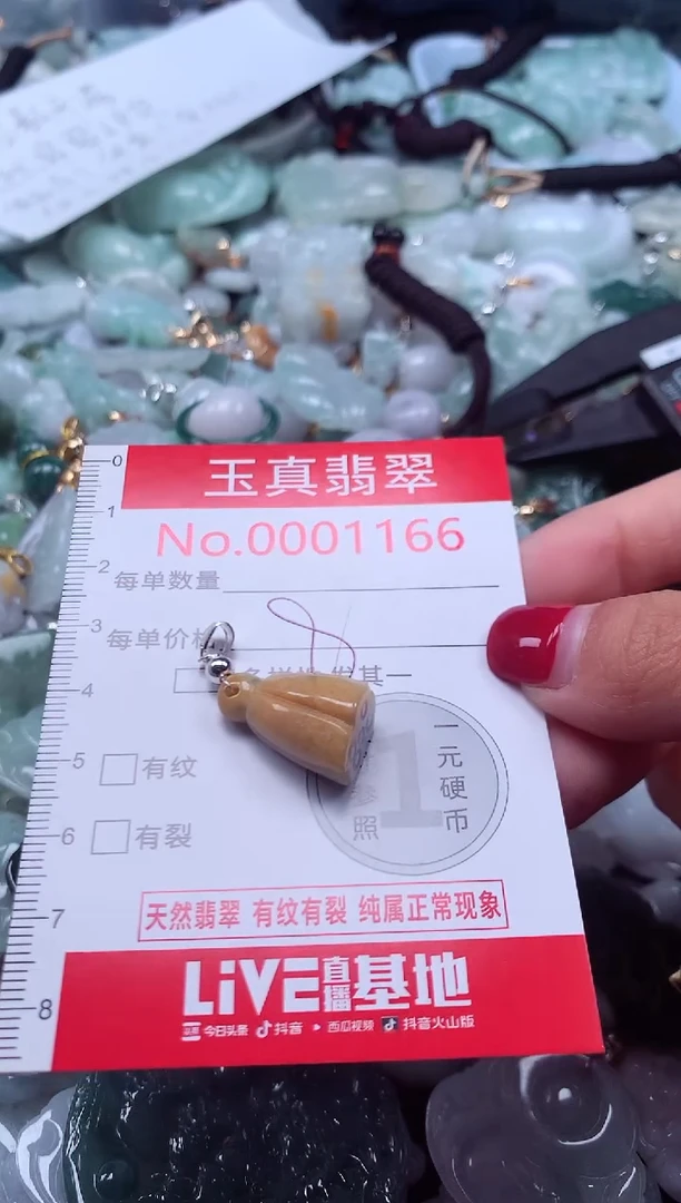 颈饰未镶嵌翡翠1166