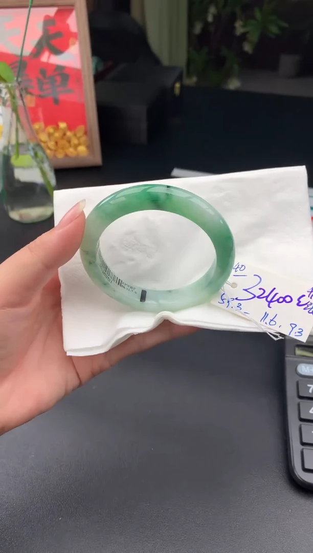 未镶嵌手镯翡翠翡翠手镯 下单联系小耳机#40