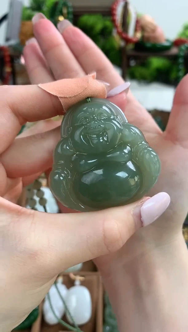 【闪购商品】和田玉颈饰未镶嵌吊坠45mm