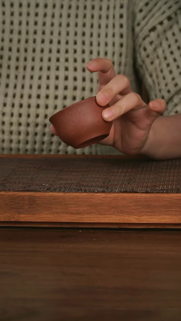 【闪购商品】紫砂茶杯原矿手工品茗杯 50cc