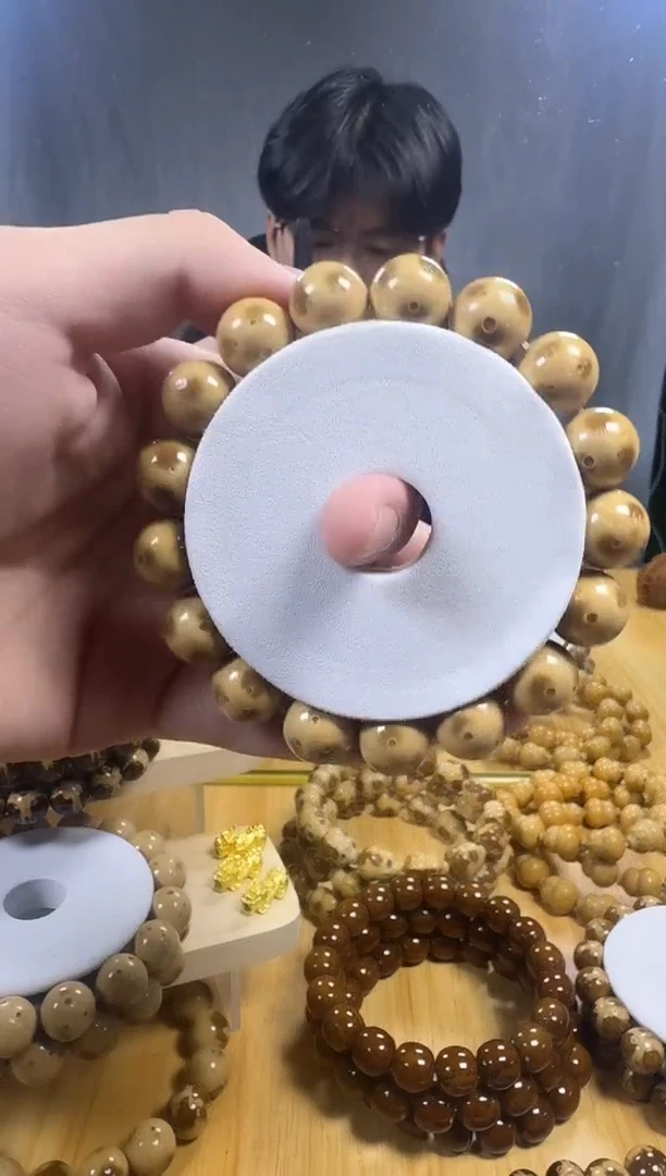 紫金鼠手串13mm熊猫小浣熊紫金鼠