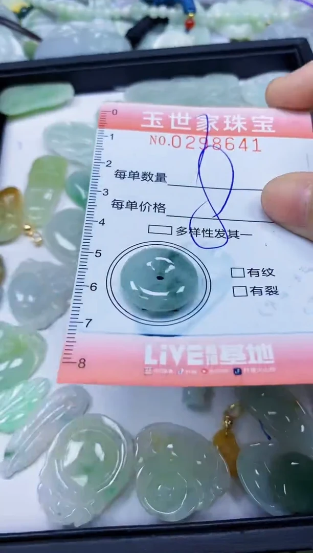 翡翠未镶嵌颈饰闪购0298641