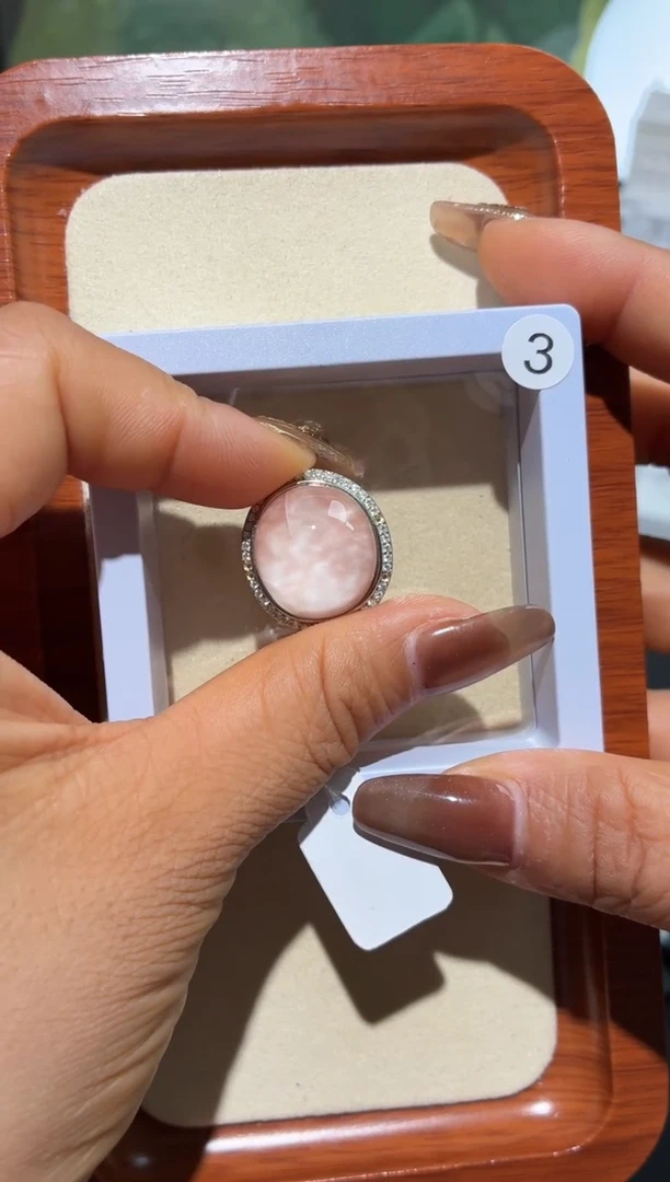 颈饰银S925镶嵌水晶芋*定制