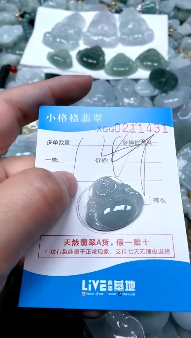 【闪购商品】翡翠颈饰未镶嵌闪购商品0211431