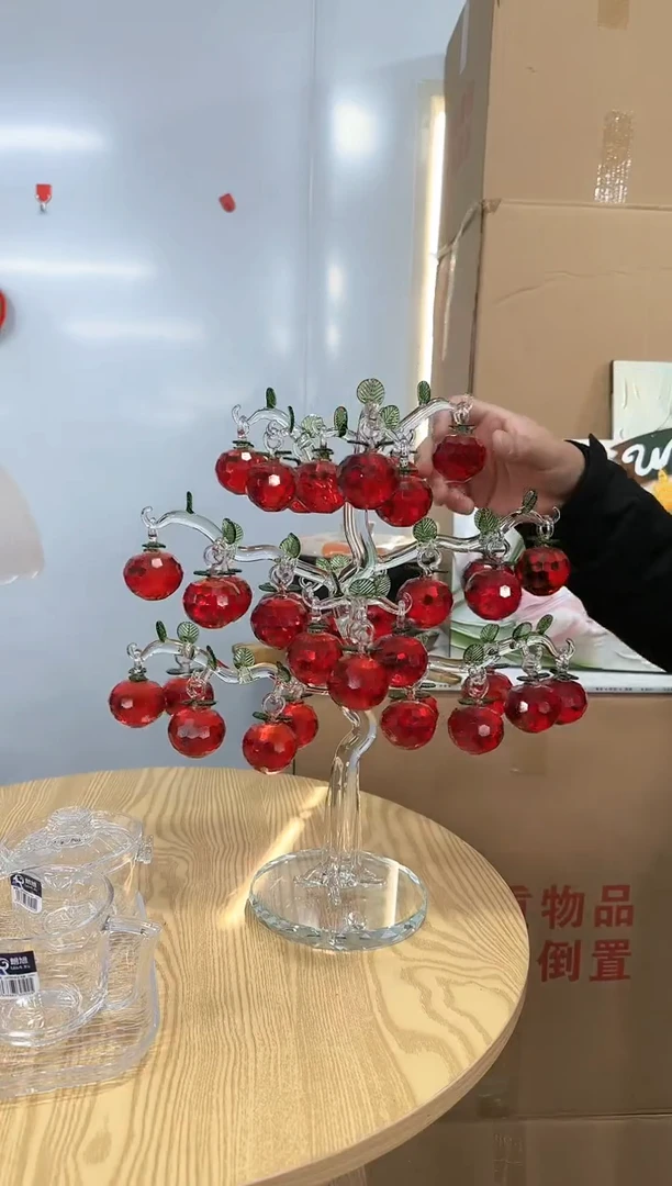 【闪购商品】玻璃小飞0023苹果36挂