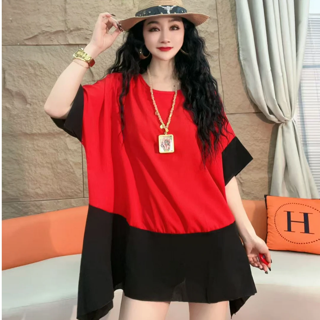 2351【凡家衣橱】气质时尚百搭洋气小众设计感不规则衬衫显瘦撞色