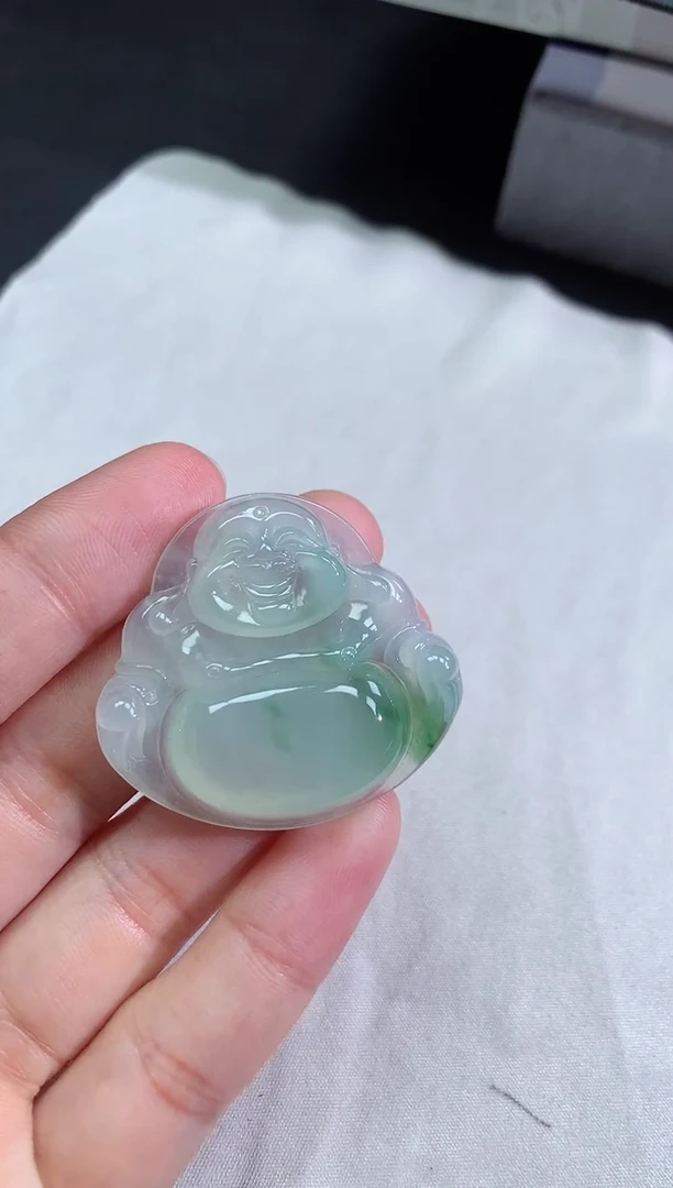 【闪购商品】翡翠颈饰未镶嵌冰种佛公