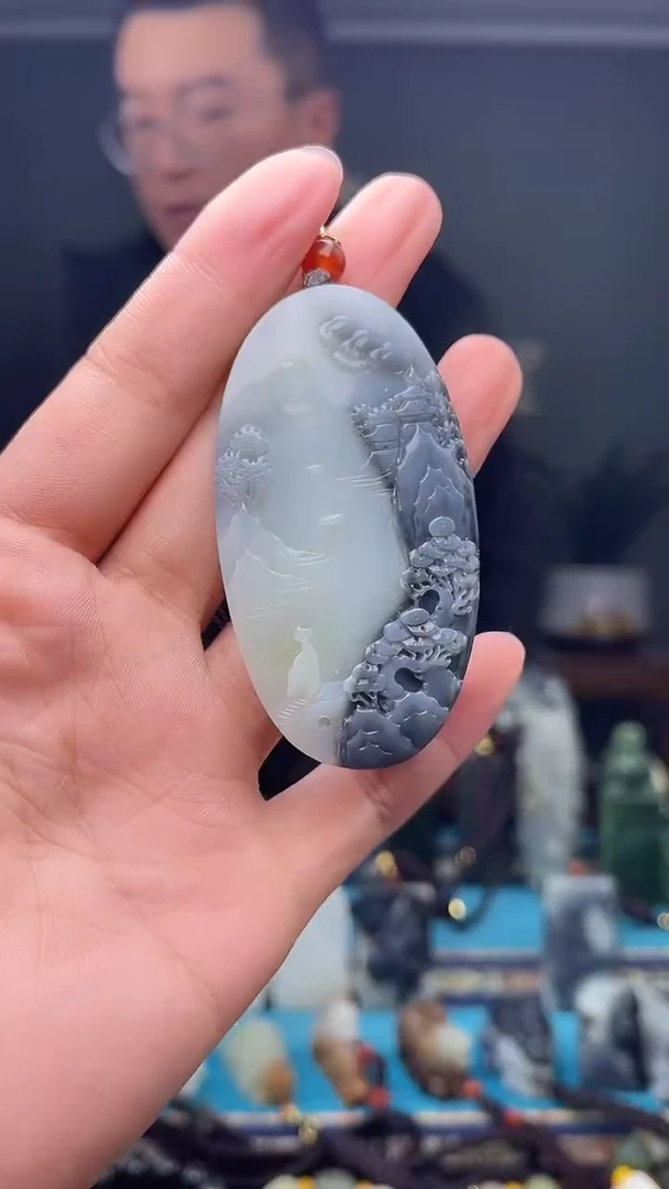 未镶嵌和田玉挂件1