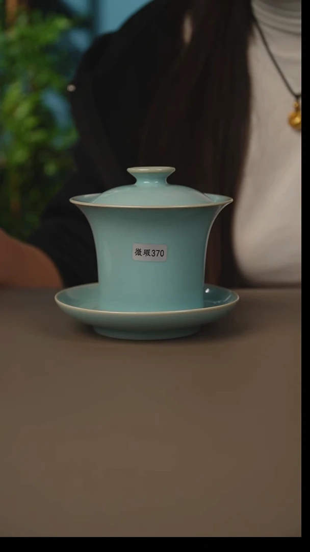 杯赵老师马蹄盖碗微暇