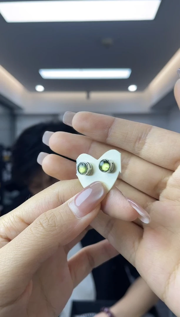 ·银S925镶嵌橄榄石多样性一件发货