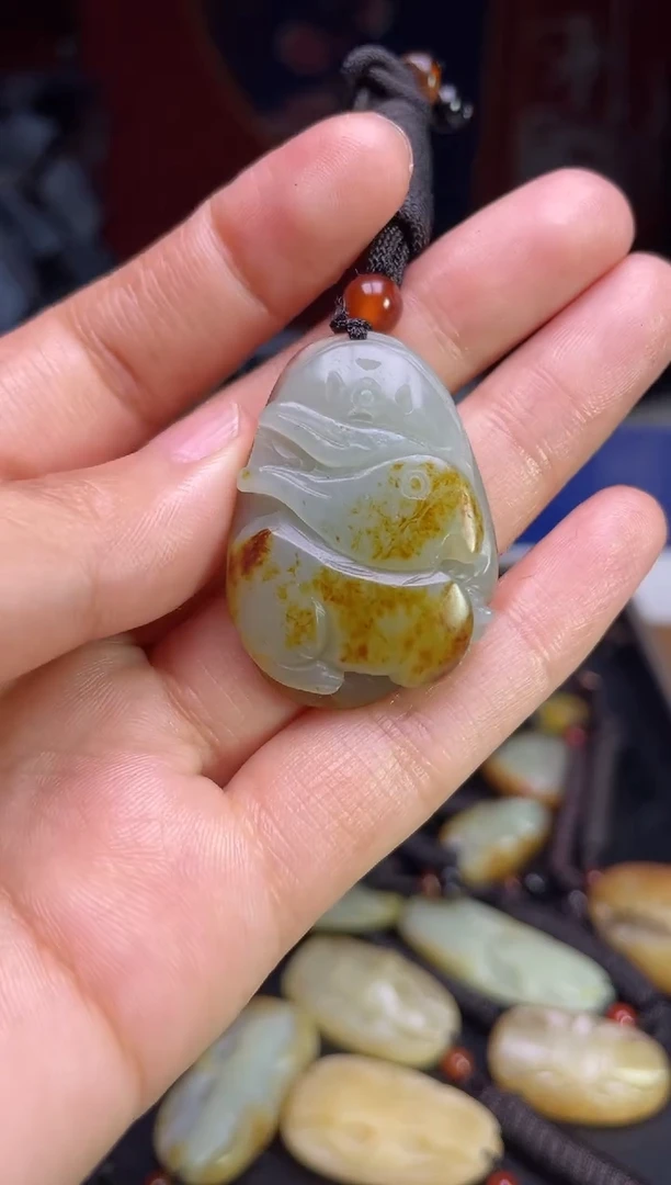 颈饰未镶嵌和田玉123