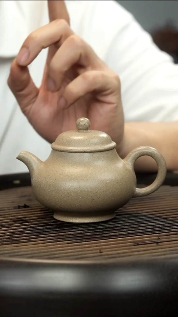 茶壶紫砂本山段多遍烧 高潘壶